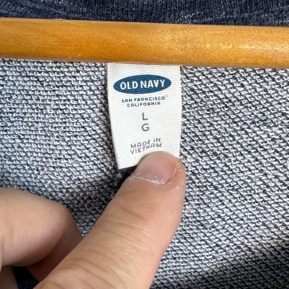 Old Navy Short Sleeve Blue Peasant T-Shirt Sack Dress X-Large Drawstring Waist - Picture 5 of 12